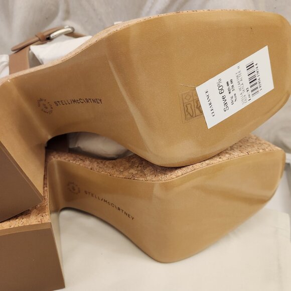 Stella Mccartney "Skyla Alter Sporty" Block heeled sandals. NIB. Size EU 40/US 9 - Picture 7 of 13